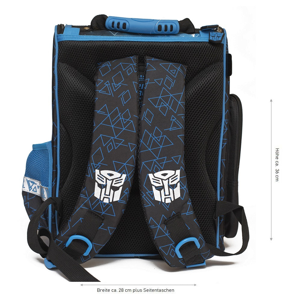 Familando Transformers Schulranzen Set · Schultasche für Jungen Leicht und Kompakt · Einschulungs-Set für die 1. bis 4. Klasse