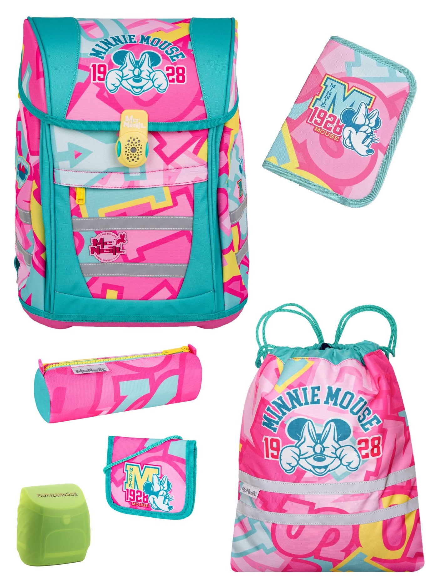 McNeill Schulranzen 1. Klasse Teneris Disney Edition Minnie Maus