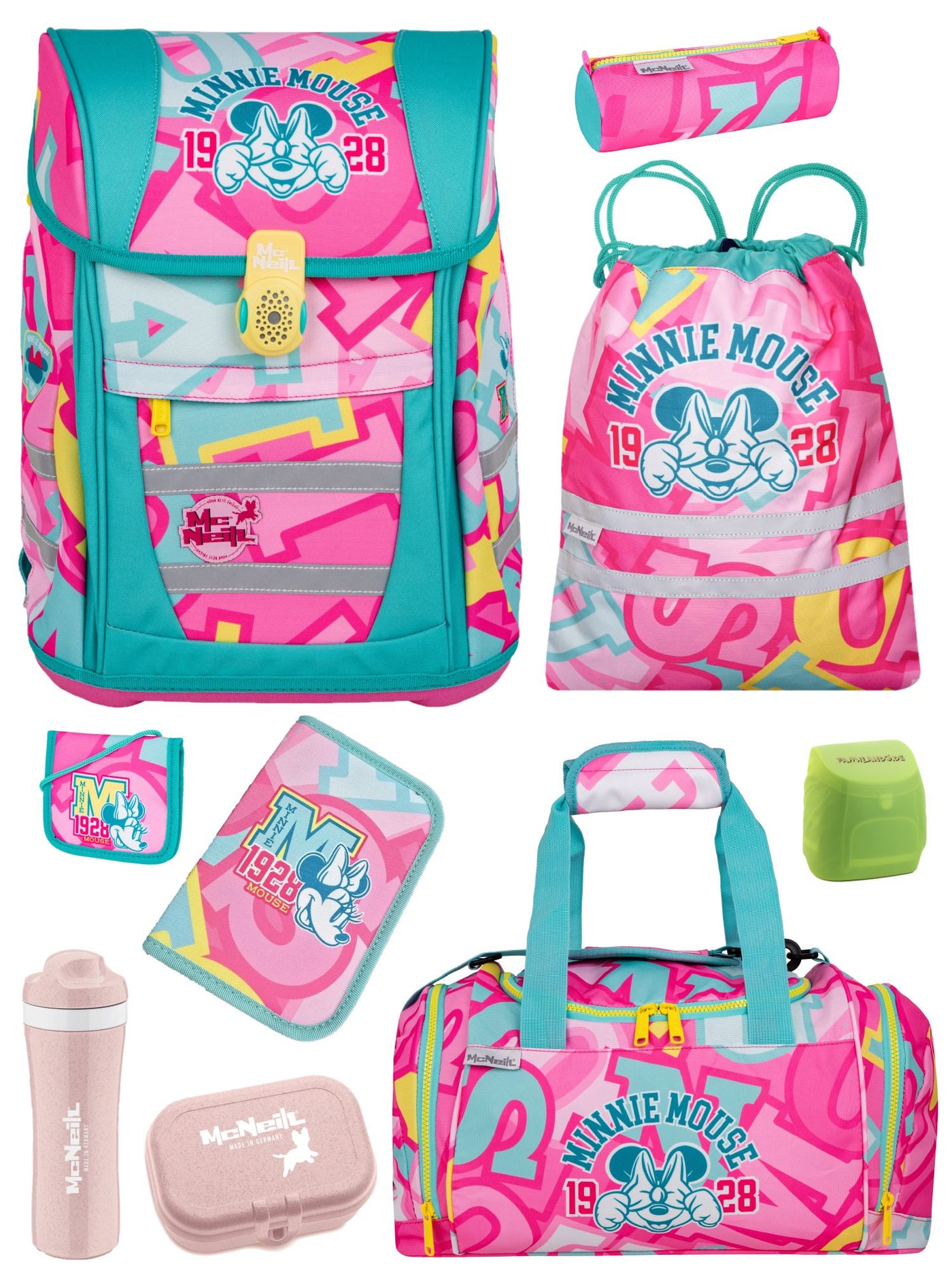 McNeill Schulranzen 1. Klasse Teneris Disney Edition Minnie Maus