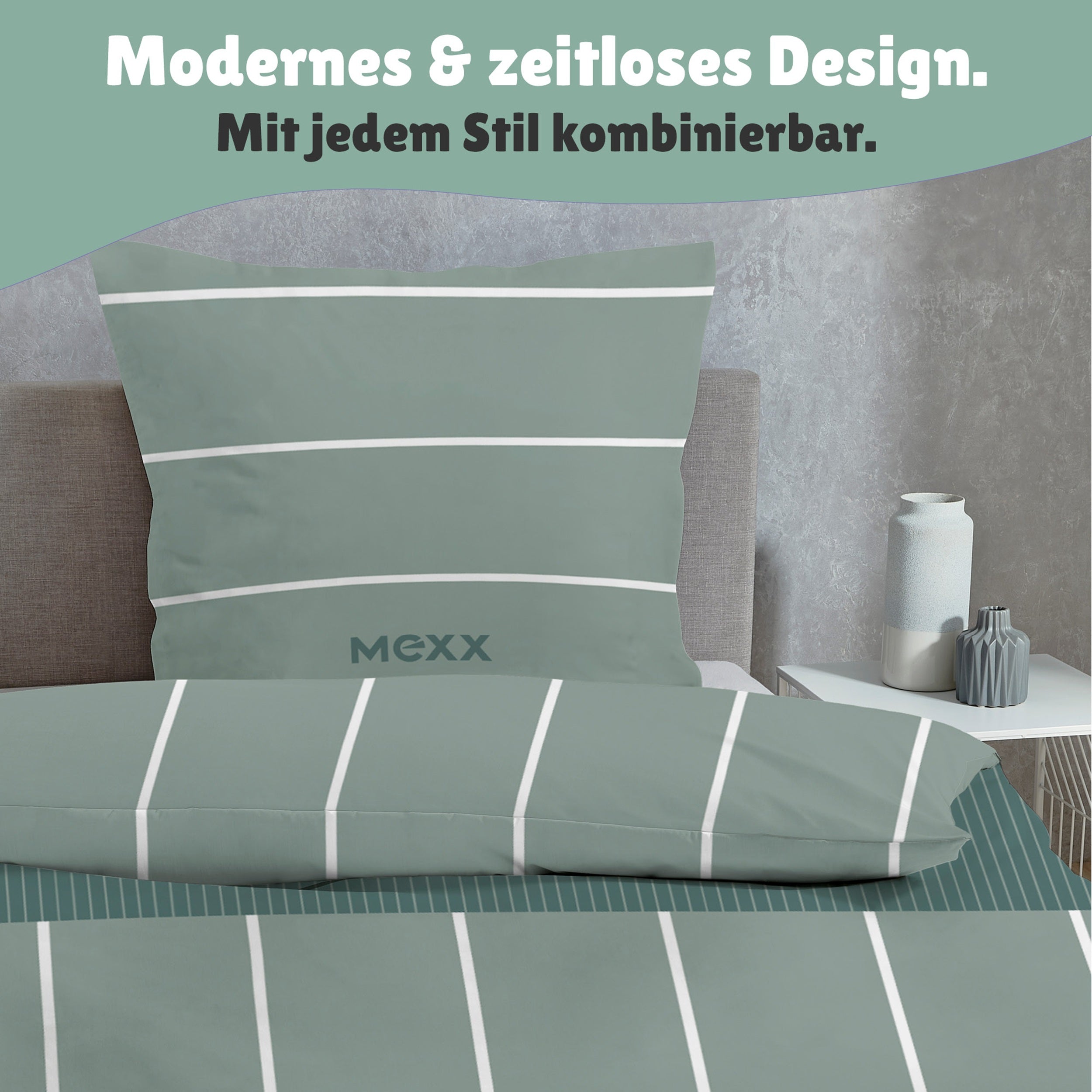 Maße und Lieferumfang des 2-teiligen Bettwäsche-Sets 135x200 80x80 cm