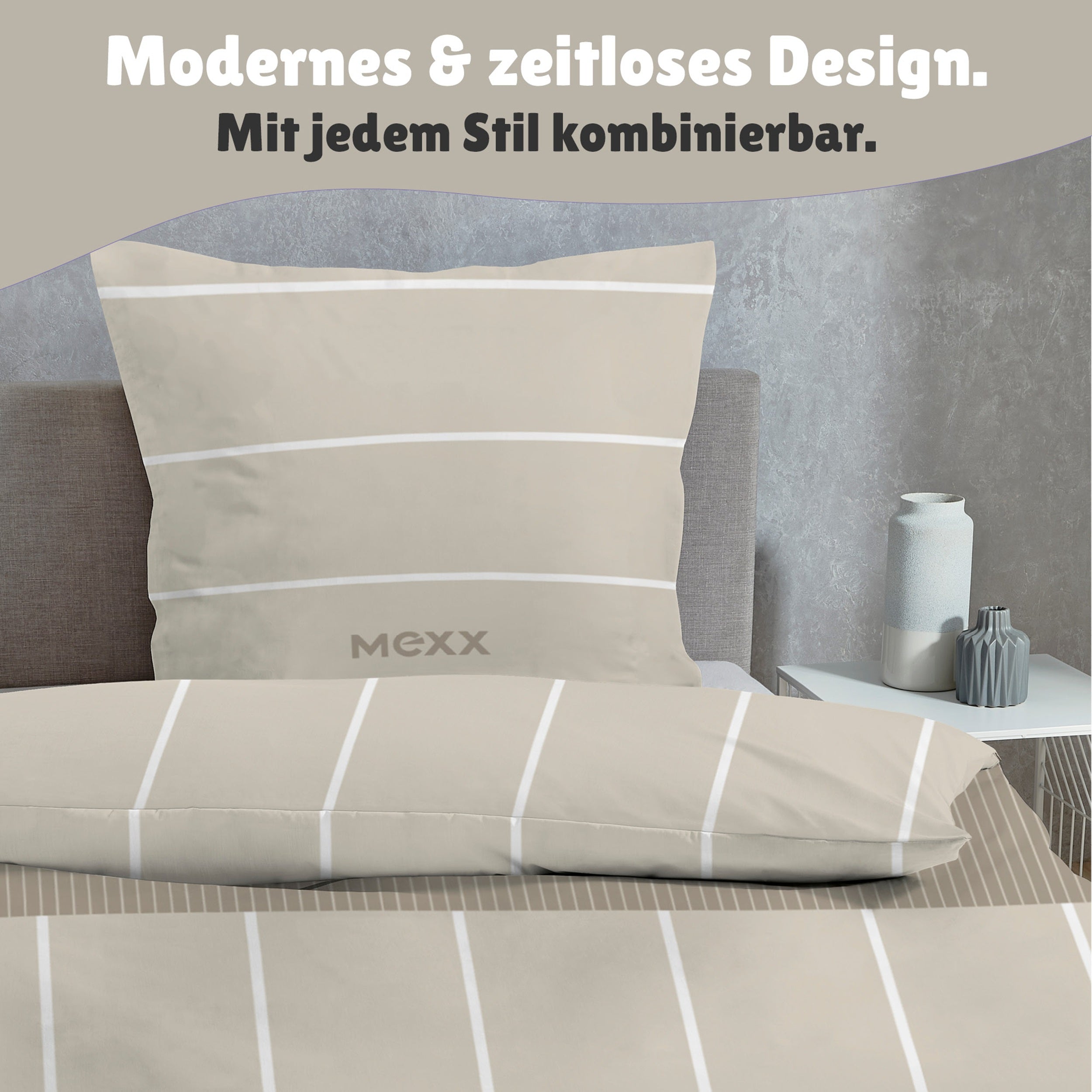 Maße und Lieferumfang des 2-teiligen Bettwäsche-Sets 135x200 80x80 cm