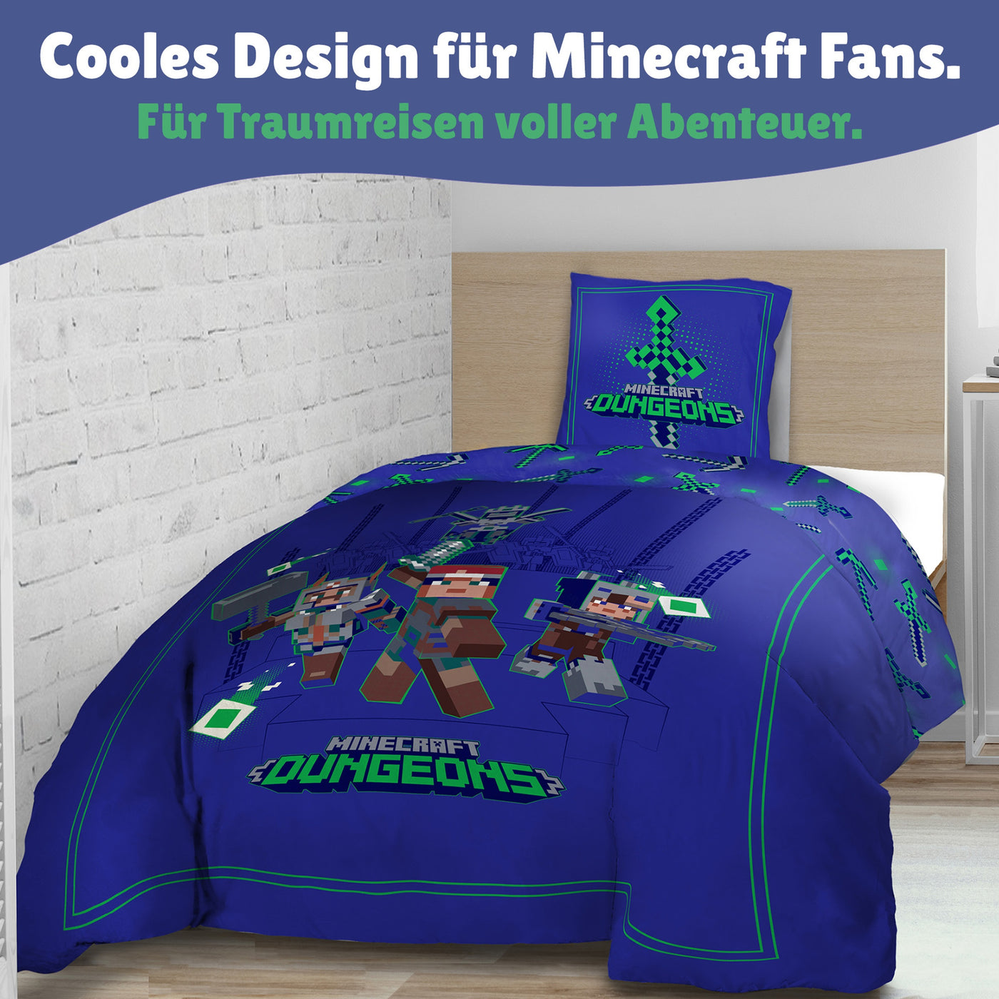 Minecraft Bettwäsche 