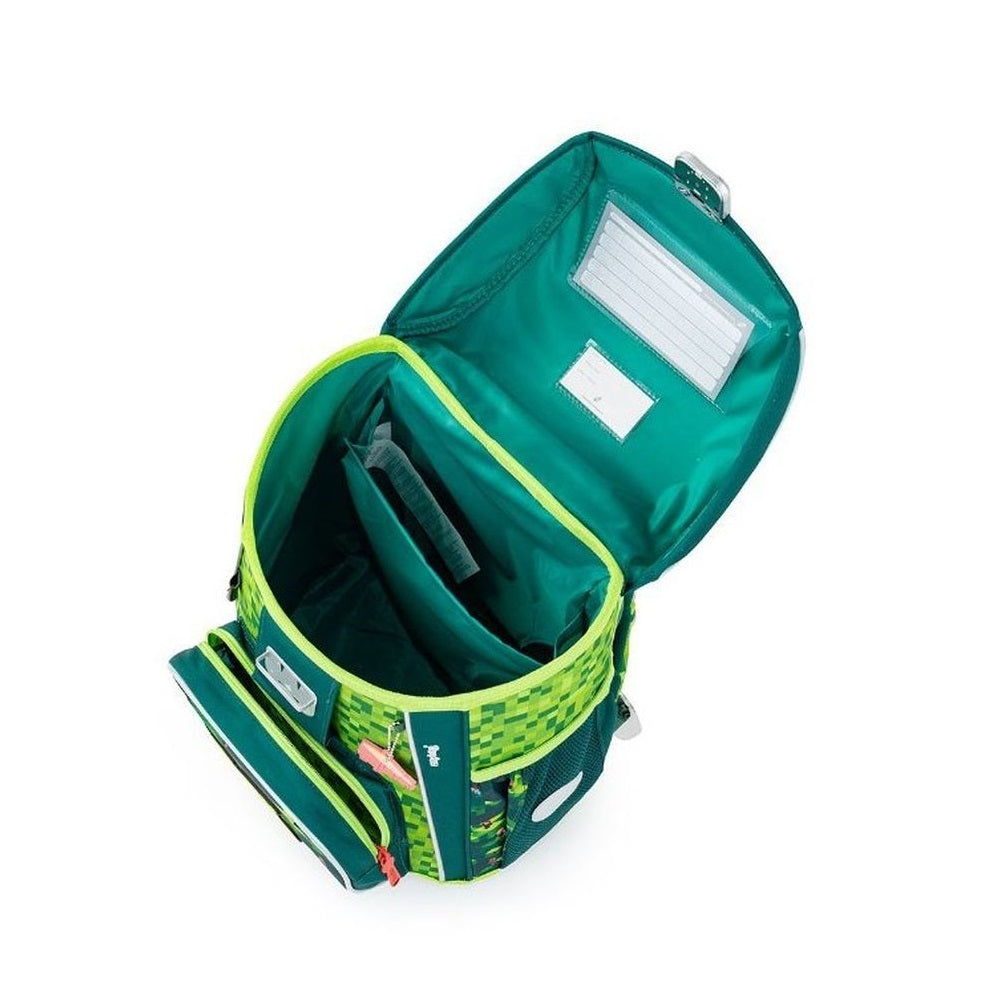 Minecraft Tornister geräumig mit Unterteilung und Stundenplan