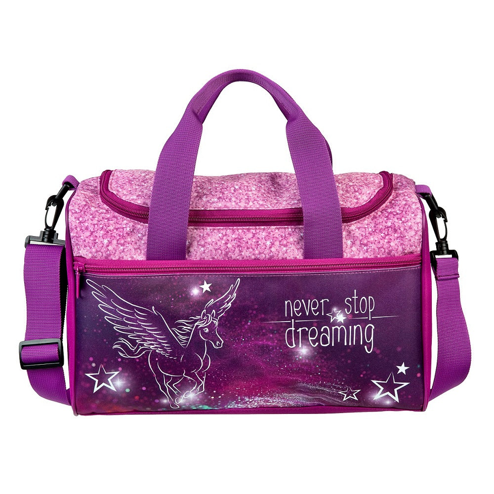Pegasus Sporttasche Lila passend zum Tornister