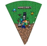 Nestler Schultüte Zuckertüte Gaming Zocker Minecraft 85 cm Groß mit Tüllverschluss