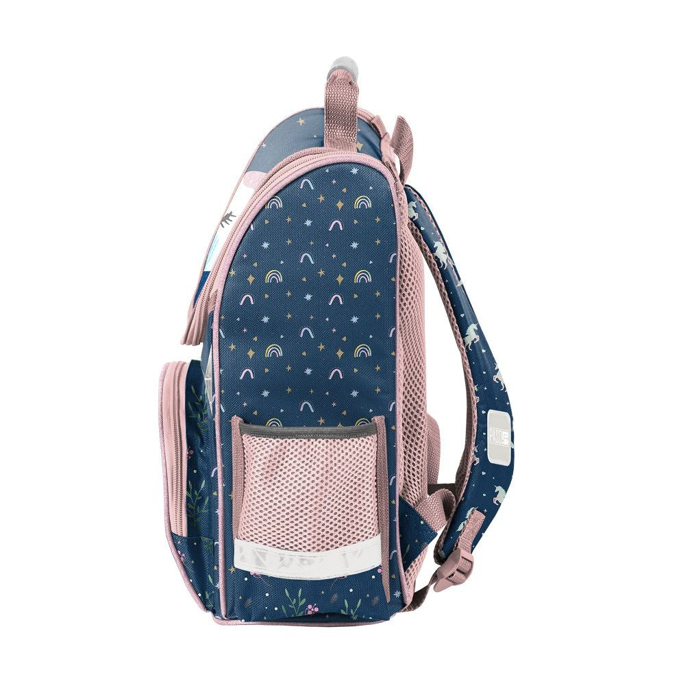 leichte Büchertasche mit Einhorn Motiv