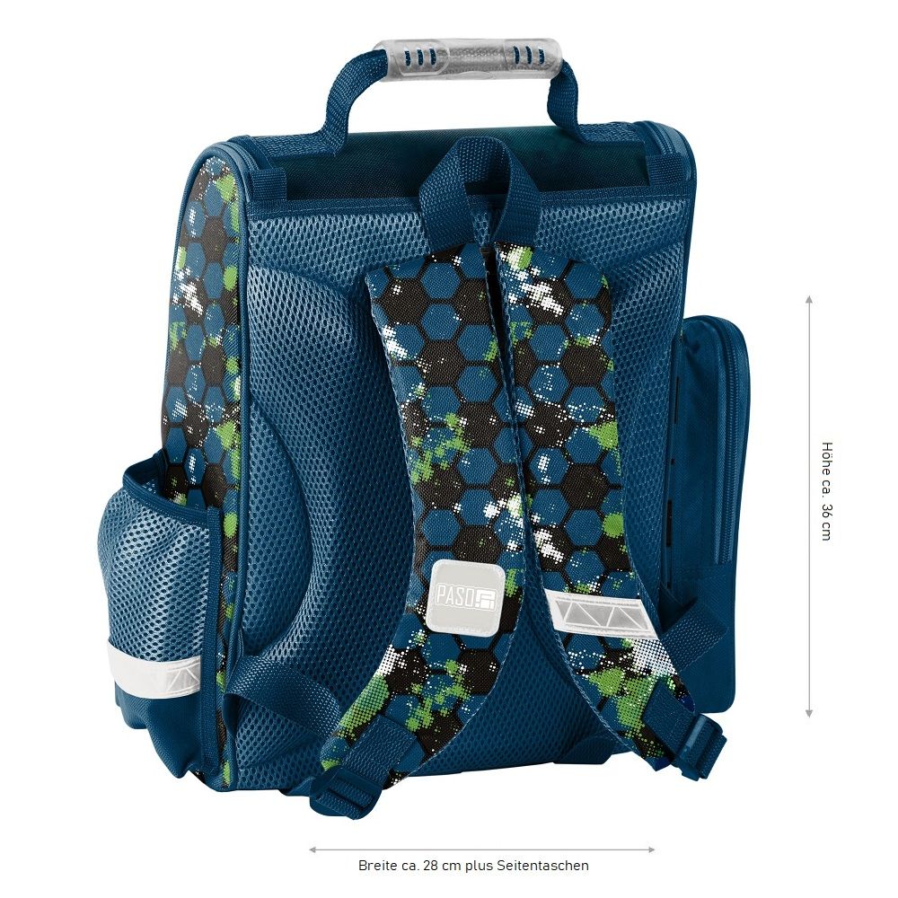 Tornister mit ergonomischen Rückenpolster