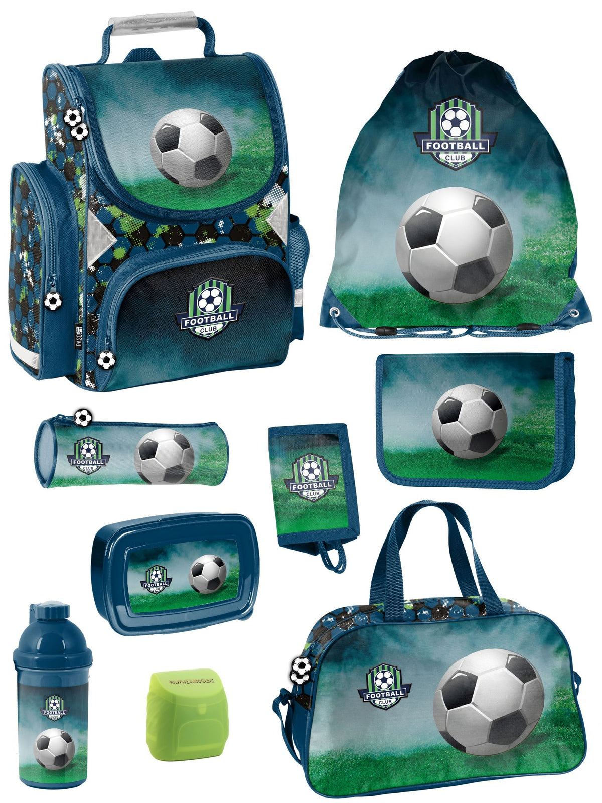 Fussball Schulranzen Set 1. Klasse