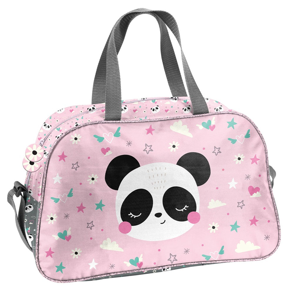 Panda Bär Sporttasche Rosa