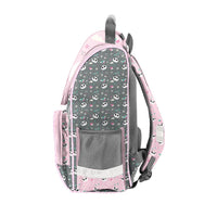 Mädchen Schultasche Seintenansicht Gummizug-Tasche