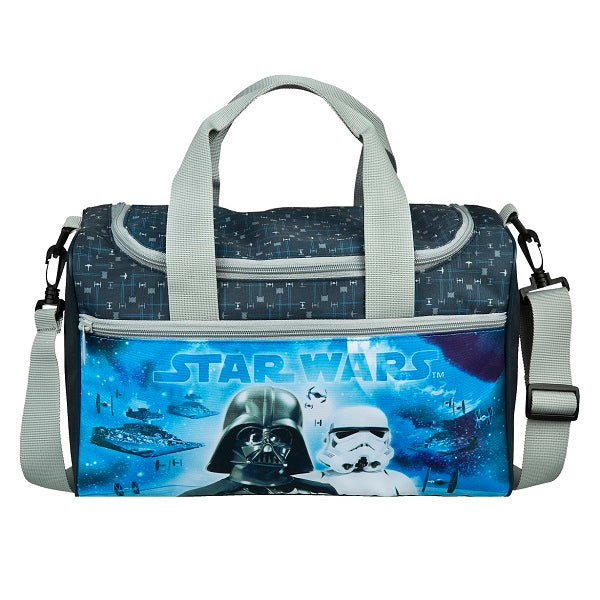 Sporttasche STAR WARS CLASSIC (Maße: ca. 35 x 24 x 16 cm | Material: Polyester | mit Reißverschluss-Hauptfach)
