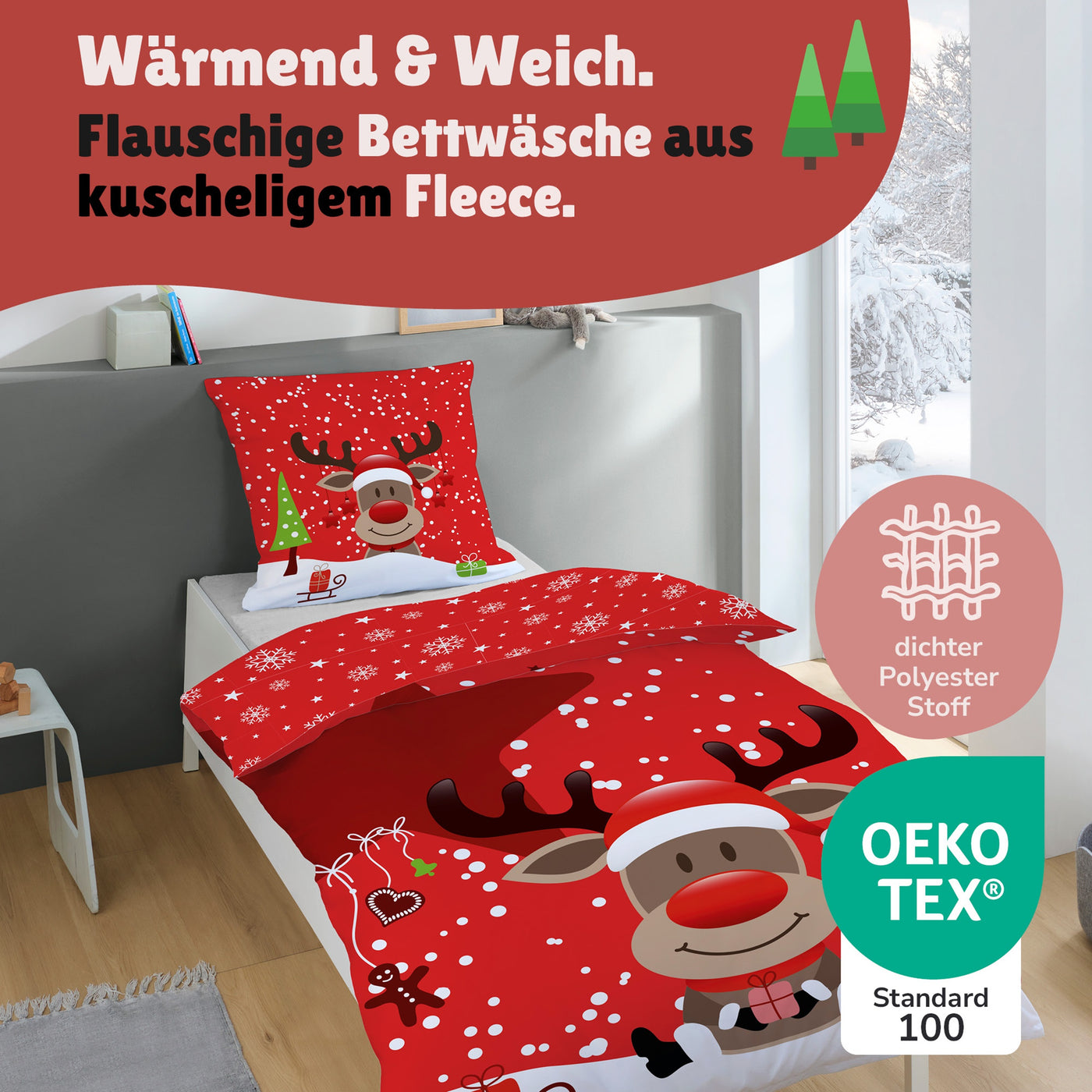 Infotafel Material und Ökotex Standard 100 