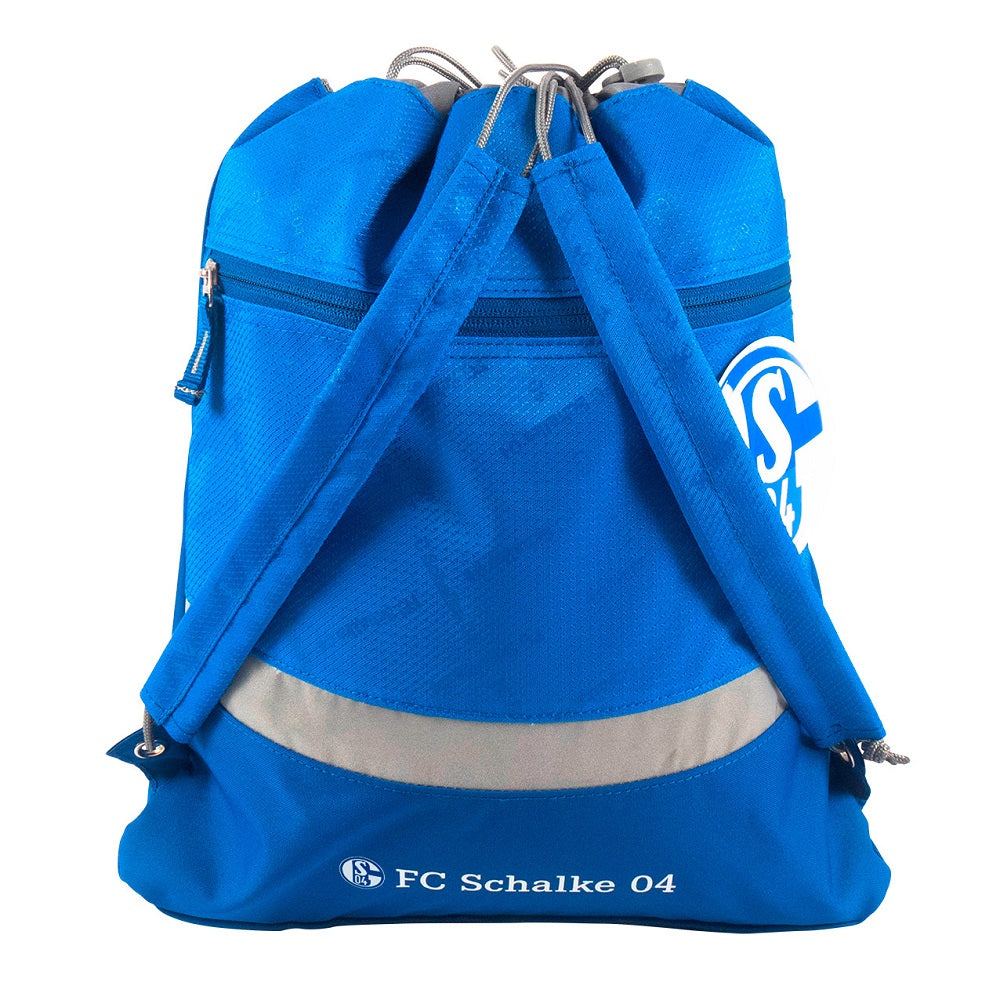 School Mood Fußball Schulranzen für Jungen 1. Klasse FC Schalke 04 Schultasche im Set 10-teilig mit großer Schultüte 85 cm