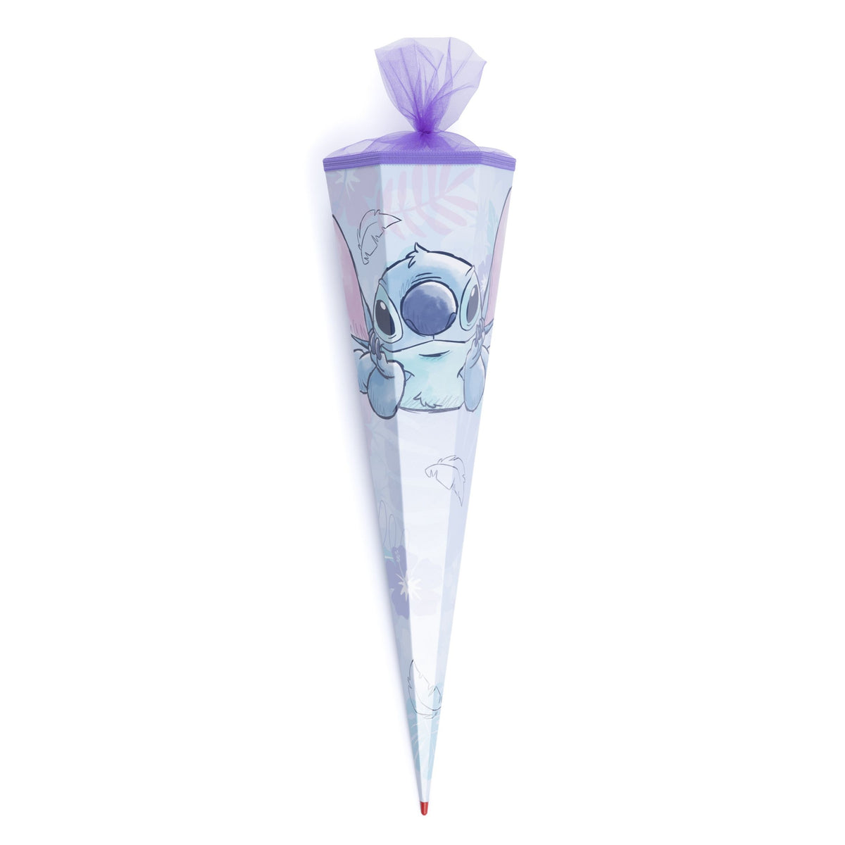große Schultüte / Zuckertüte STITCH ca. 85 cm (Länge) | 6-eckig | Durchmesser ca. 25 cm