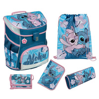 Stitch Schulranzen Set für Mädchen 1. Klasse