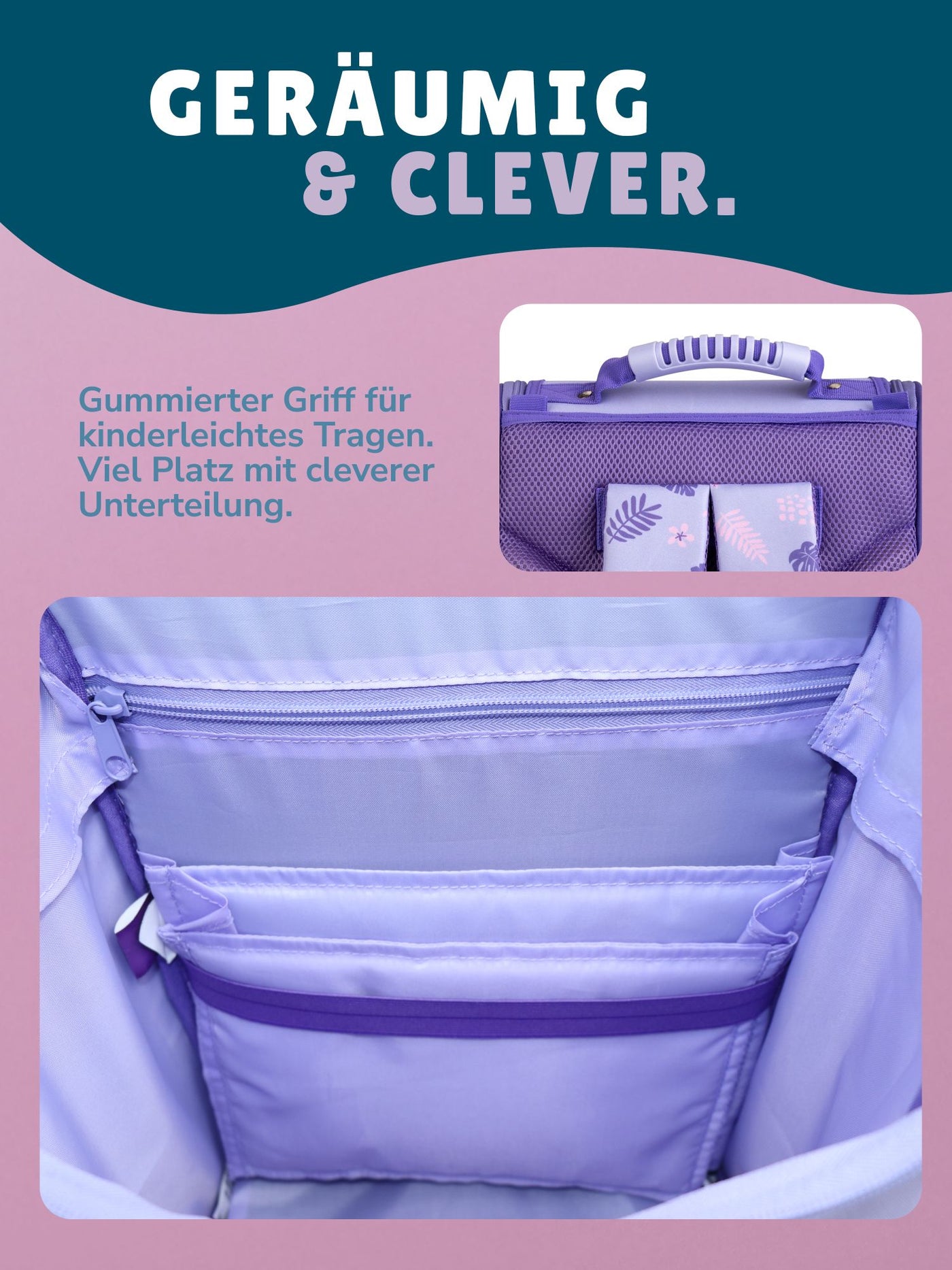 Mädchen Ranzen-Set 10teilig STITCH Schulranzen-Set mit Schultüte / Zuckertüte und Sporttasche