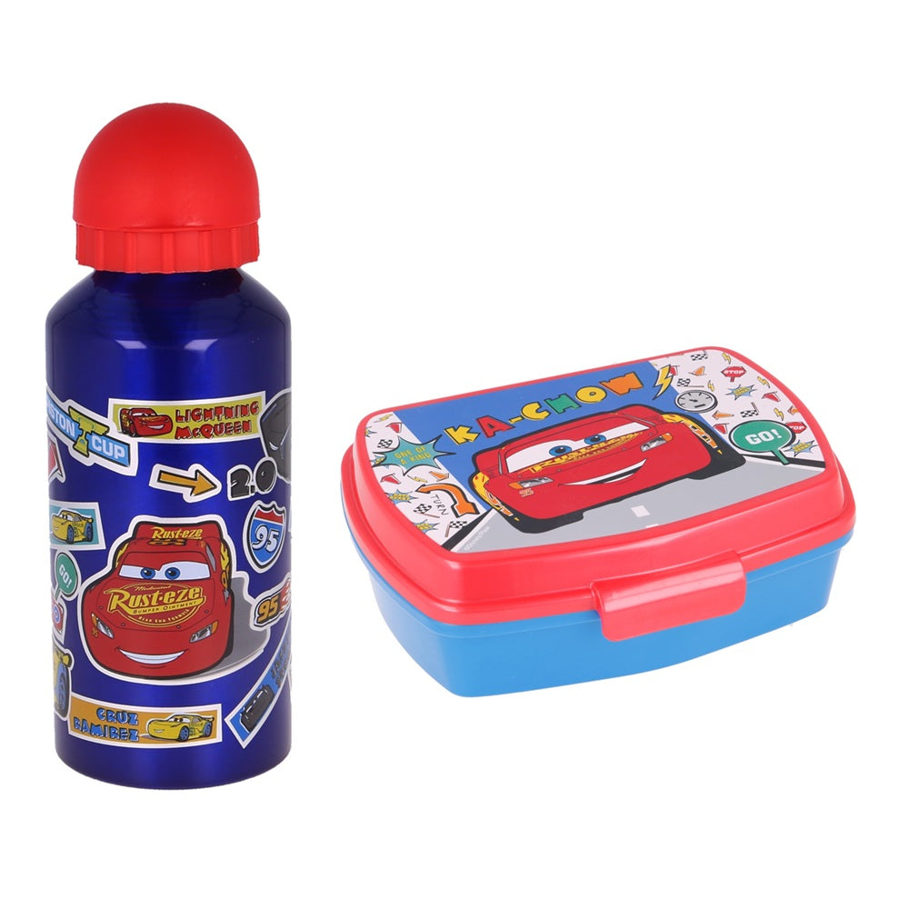 Disney Cars Brotdose und Trinkflasche im Set