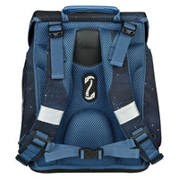 leichter Tornister mit ergonomischen Rückenpolster und Brustgurt