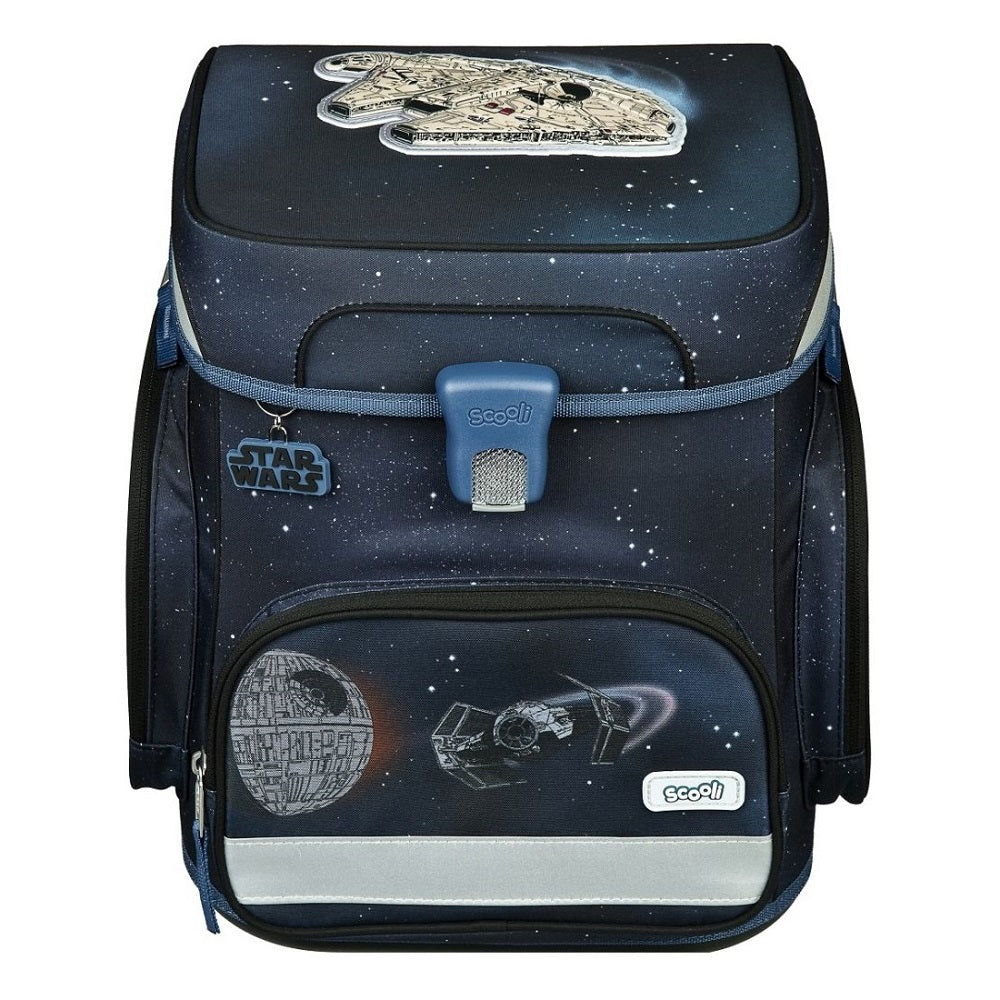 Scooli Ranzen Grundschule Dunkelblau mit Magnet Verschluss