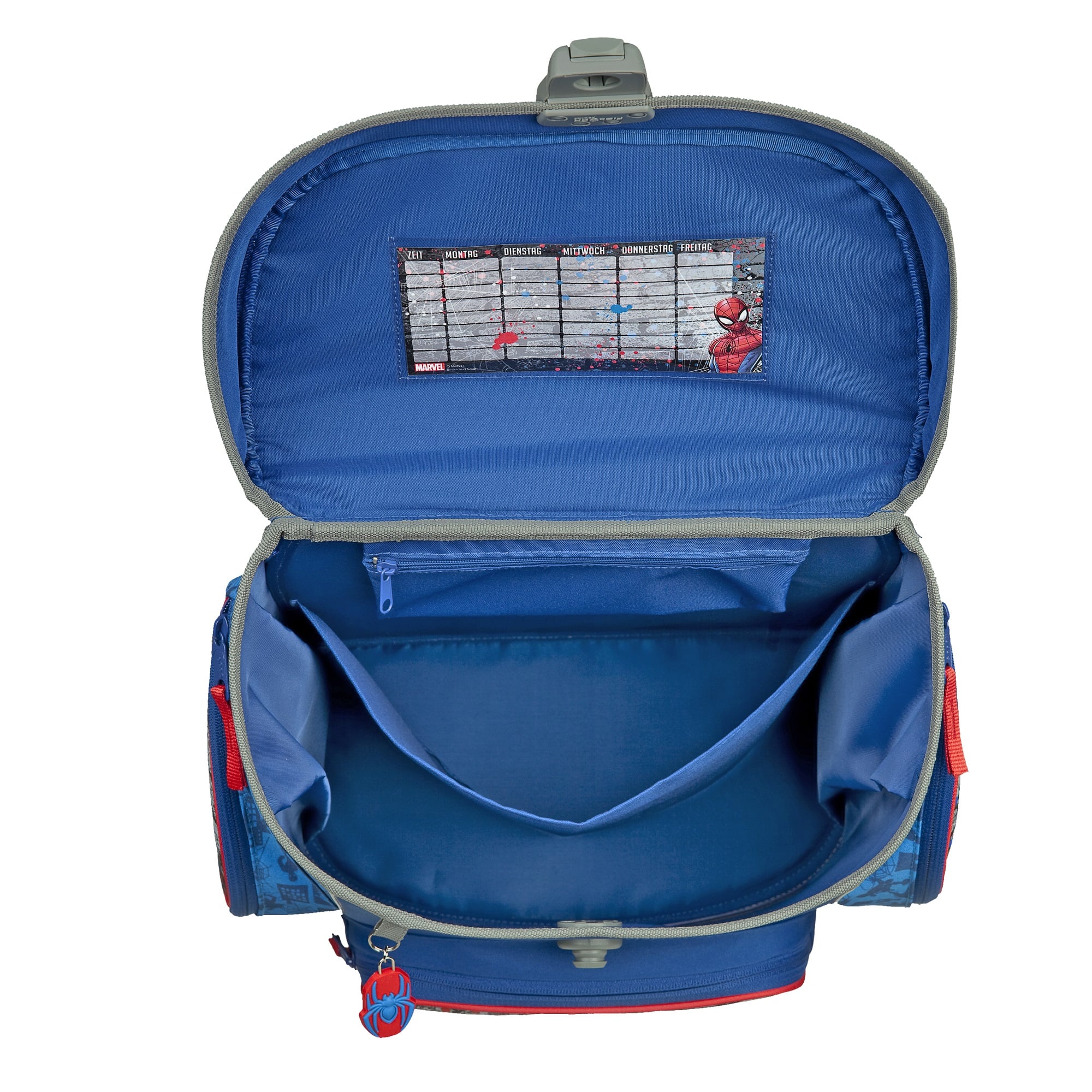 Scooli Ranzen-Set 5-teilig SPIDER-MAN Schulranzen Set mit Federmäppchen