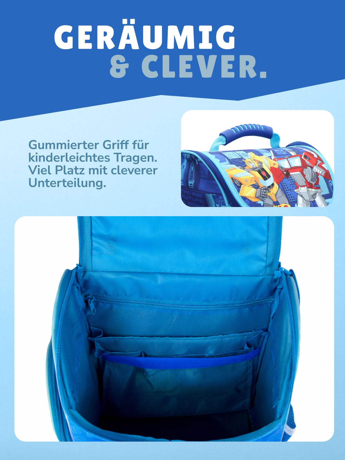 ergonomisch und leicht Ranzen Set für Jungen Unisex