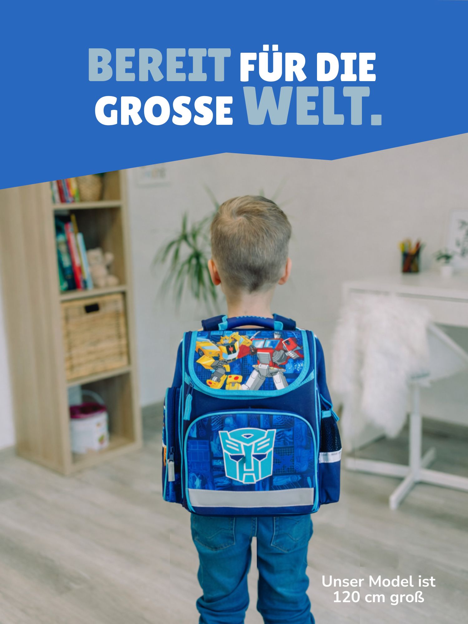 Transfomers Bumblebee und Optimus Prime Schultasche