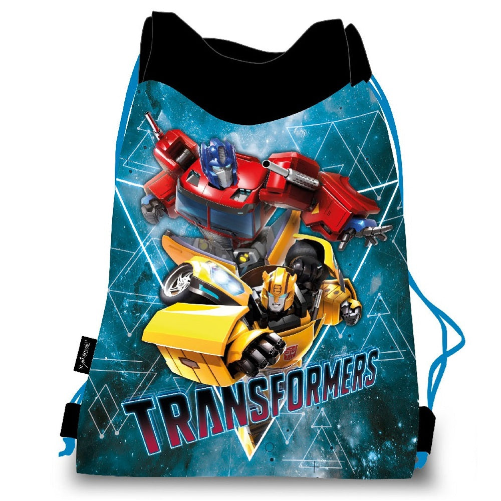 Transformers große Sporttasche und Schuh- / Turnbeutel im Set passend zum Schulranzen