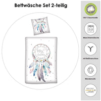 Mädchen Bettwäsche Set Dreamcatcher Bohemian Style