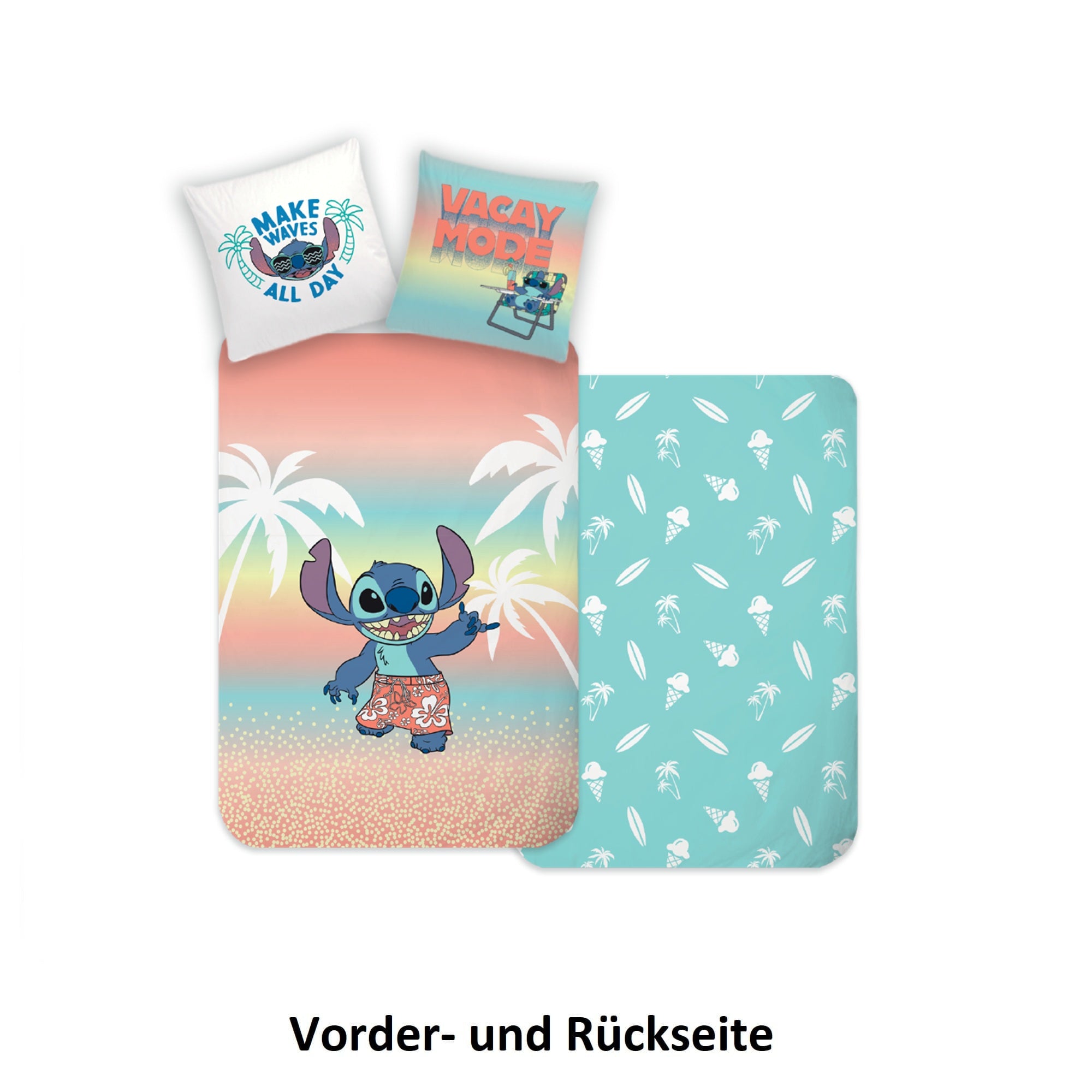 Vorder- und Rückseite überlappend dargestellt