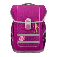 McNeill Schulranzen Ergo Complete mit Motivmagnet in Pink Frontansicht
