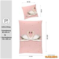 Info Größe 135x200 + 80x80 cm und Lieferumfang 2-Teiliges Set