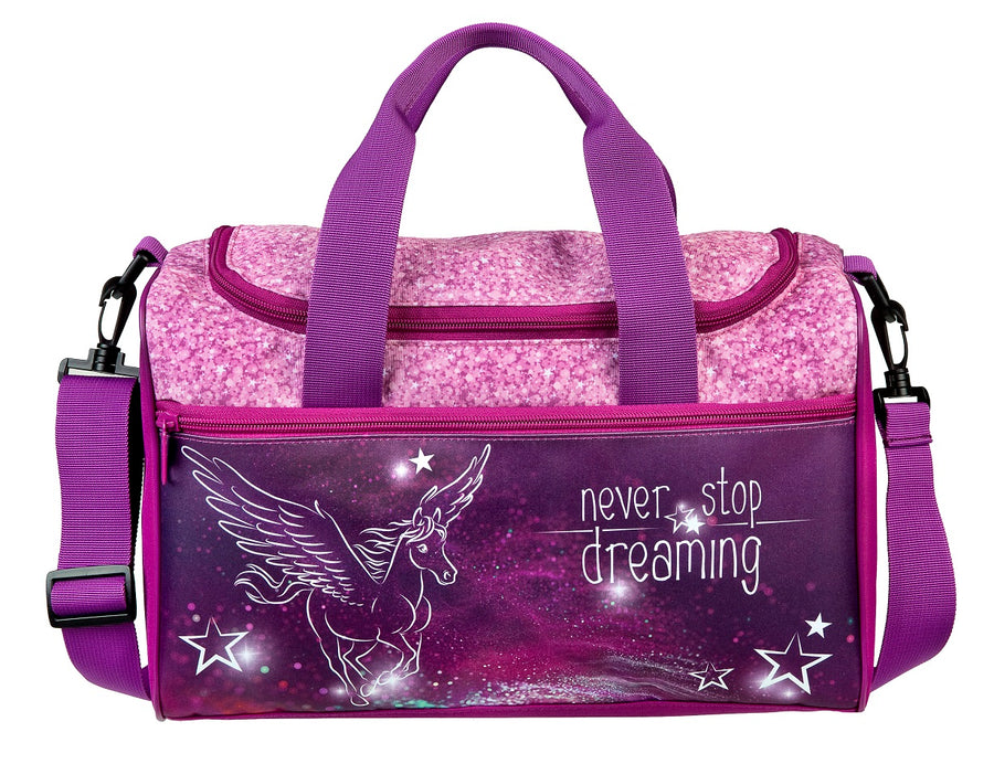 Sporttasche PEGASUS (Maße: ca. 35 x 24 x 16 cm | Material: Polyester | mit Reißverschluss-Hauptfach)